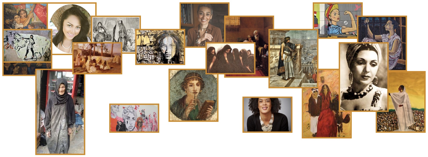 Images of Women featured on the Ismaha site